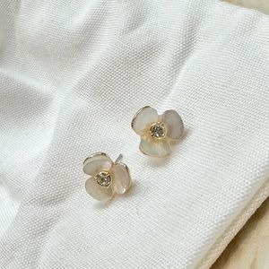 Kate spade flower earrings